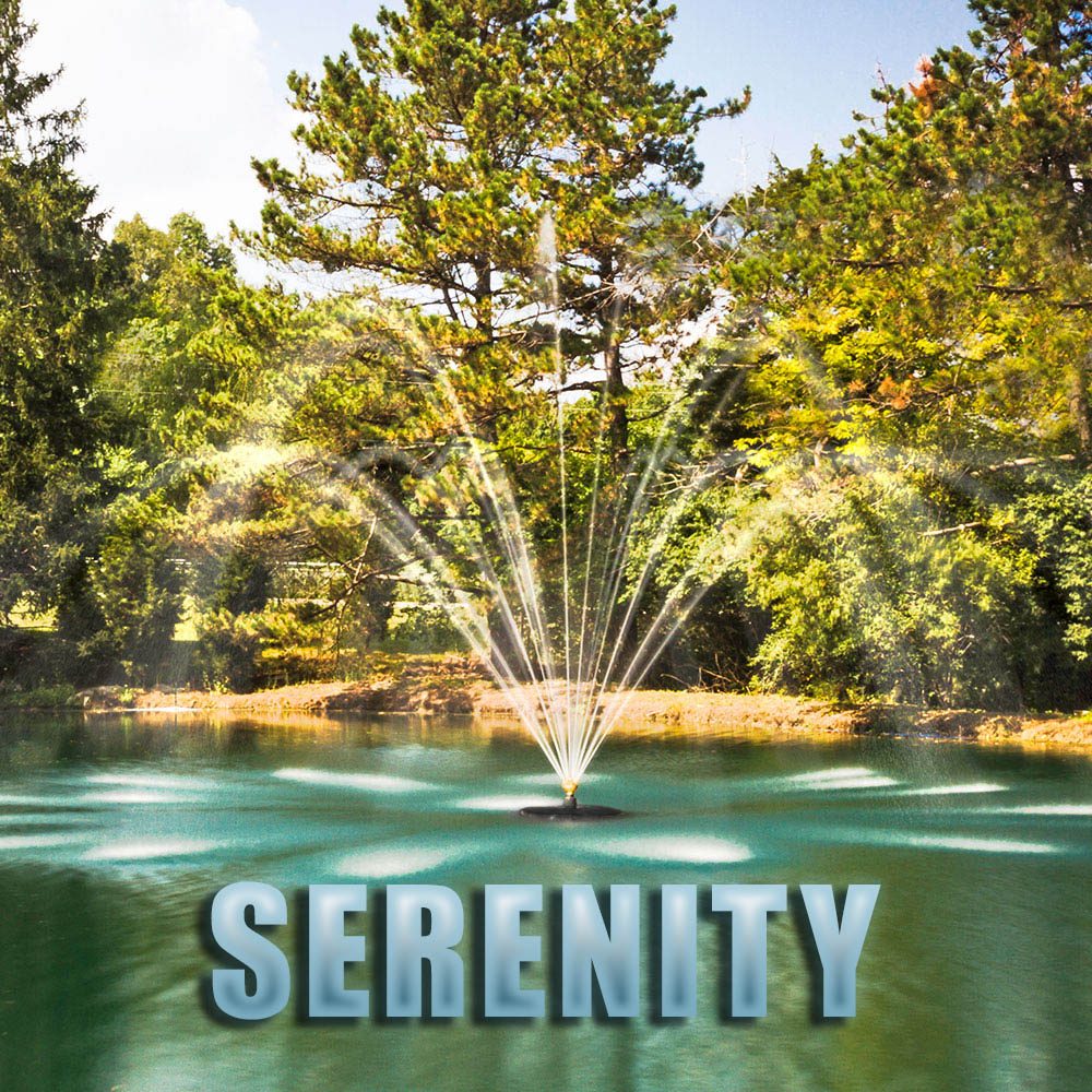 Floating Pond Fountain Serenity Nozzle